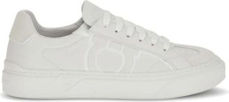 Ferragamo Sneakers - Heren - Sneakers - Wit - 41 EU - Schoenen