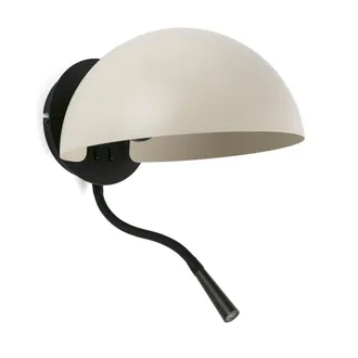 Faro Barcelona Dominica Ap1, Applique Con Lettore Faro Barcelona