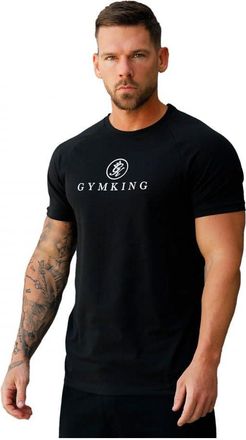 The Gym King Mens Pro Jersey T-Shirt Black M