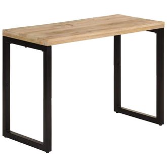 vidaXL Mesa De Comedor Madera Maciza De Mango 110x50x76 Cm Vidaxl