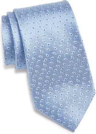 Nordstrom Neat Paisley Silk Tie in Light Blue at Nordstrom