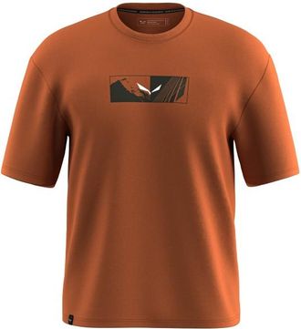 Salewa Eagle Hybrid Loose T-Shirt Funktionsshirt f&uuml;r Herren | braun