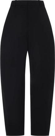 Givenchy Cocoon Tailored Pants - Dames - Wijde Broeken - Zwart - XS - Wol - Broeken