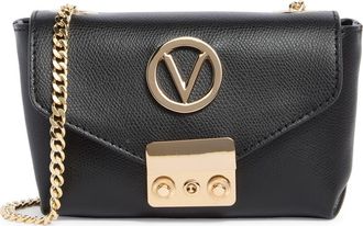 Mario Valentino Lola Bonbonniere Leather Crossbody Bag in Black at Nordstrom Rack