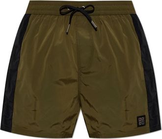Dsquared2 Swimwear - Heren - Strandmode - Groen - 2XL - Badmode