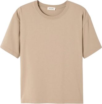 American Vintage T-shirt girocollo a maniche corte - Toni neutri