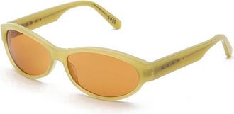 Marni Ouzoud Green MA4 Mens Sunglasses Green Size 62