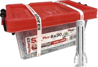 Fischer Box De 1000 Uds.- Taco Fischer Sx Plus 6x30