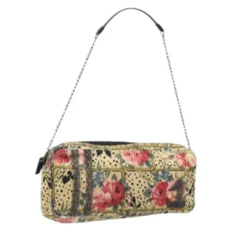 Dior Pre-owned Vintage Satin Schoudertas - Dames - Pre-owned - Veelkleurig - Maat: ONE Size Satijn