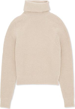 Fortela Cashmere Turtleneck Sweater in Cream at Nordstrom, Size X-Small Eu