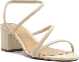 Arezzo Mikayla Ankle Strap Sandal in Panacota at Nordstrom, Size 9.5