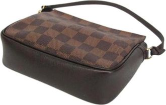 Louis Vuitton Pre-owned Makeup Pouch N51982 - Dames - Vintage Schoudertas - Bruin - ONE Size - Vintage
