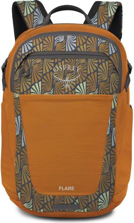 Osprey Flare 27-Liter Backpack in Kazuma Print Toffee Orange at Nordstrom