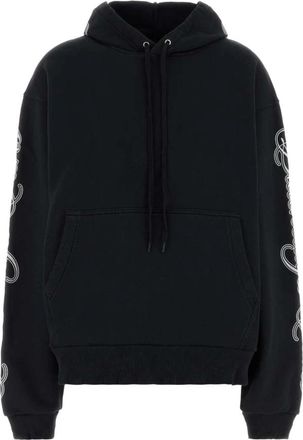 Balenciaga Oversized Hoodie - Heren - Hoodies - Zwart - S - Katoen - Hoodies & sweatvesten