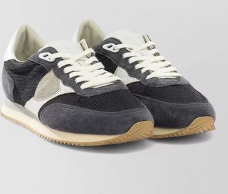 Philippe Model sneakers slip on suede mesh rubber sole