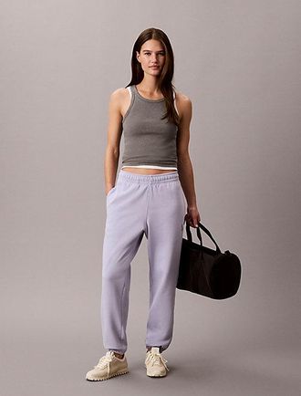Calvin Klein Cotton Terry Monogram Joggers