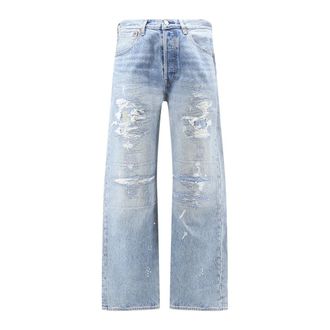 Levi's Heren, Jeans, Blauw, Maat: W29 Katoen