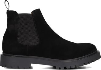 Stefano Lauran Zwarte Su&egrave;de Chelsea Laarzen - Heren - Chelseaboots - Zwart - 43 EU - Su&egrave;de - Schoenen