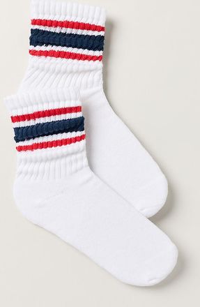 American Trench Striped Crew Socks