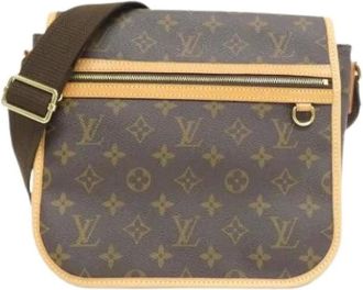 Louis Vuitton Pre-owned Cross Body Bags, female, Brown, Size: ONE SIZE Pre-owned Messenger Bosphore PM Shoulder Bag