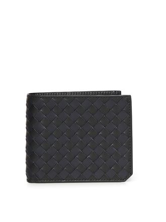 Bottega Veneta Braided Leather Bi-Fold Wallet