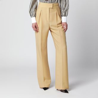 Valentino Pantaloni in British Mohair color ocra