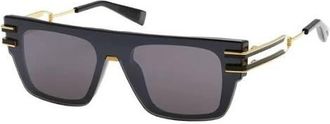 Balmain SOLDAT Grey Browline Unisex Sunglasses BPS-124 A 148
