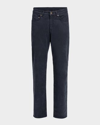 Boglioli Men & apos;s Five-Pocket Twill Pants