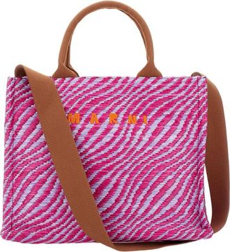 Marni Small Basket Tote Bag