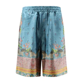 Pierre-Louis Mascia Casual Shorts, female, Blue, Size: M Aloe Shorts