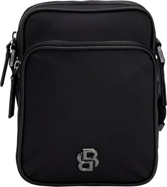 HUGO BOSS B Icon NS Crossb - Heren - Schoudertassen - Zwart - ONE Size - Leer - Tassen