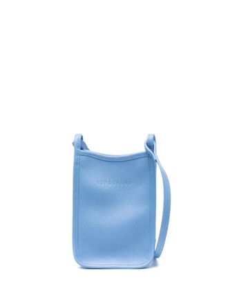 Longchamp Le Foulonné leather mini bag - women - Calf Leather - One Size - Blue