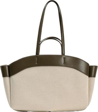 Generic Compatible For Women Tote Bag Underarm Pouch Large Capacity Pu Leather Shoulder Retro Crossbody Casual Portable Bucket Bags Handbag(Army green)