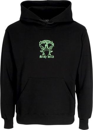 PROPAGANDA Pure Hoodie - Heren - Hoodies - Zwart - XS - Katoen - Hoodies & sweatvesten