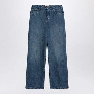 The Row Eglitta Wide Faded Blue Jeans