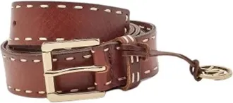 Michael Kors Pre-owned Belts, female, Brown, Size: ONE SIZE Pre-owned Leather Belt