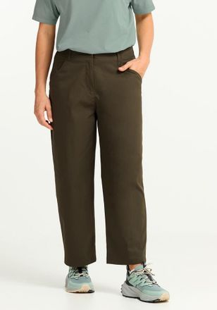 Jack Wolfskin 7/8-Hose JACK WOLFSKIN MAHANI 7 / 8 PANTS W, Damen, Gr. 34, N-Gr, obsidian mos, Obermaterial: 100% Polyester. Futter: 100% Polyester, Hosen 7/8-Hose