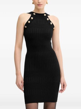 Marciano Midi-jurk met knoopdetail - Zwart