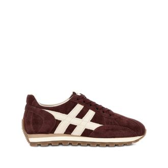 Hogan Bordeaux Sneakers Aw 25 - Dames - Sneakers - Rood - 36 1/2 EU - Leer - Schoenen