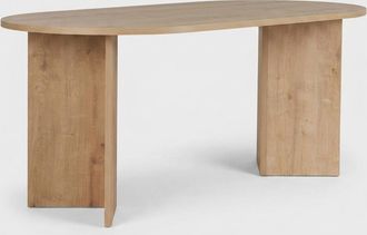 Hanah Home Mesa De Comedor De Madera sablin 180 X 90 X 75 Cm - Roble Zafiro
