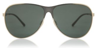 Rodenstock R1402 B Mens Sunglasses Gold Size 65