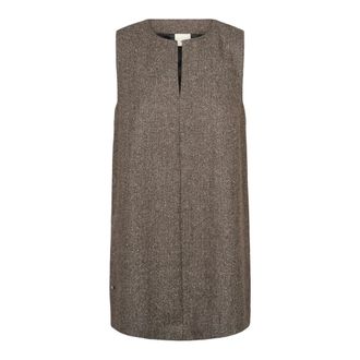 Julie Fagerholt - Heartmade Korte Jurk - Dames - Jurken - Bruin - Maat: S