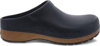 Dansko Mens Kane Clog In Black Molded