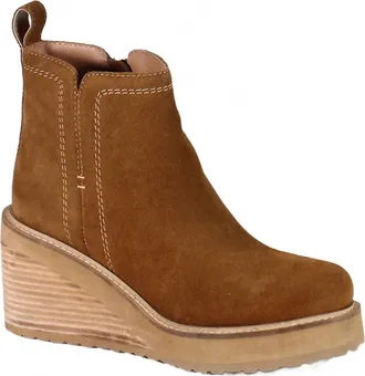 Diba Womens Comet Ride Boot In Cognac