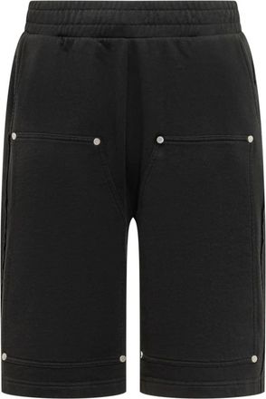 44 Label Group JDN Sweat Short - Heren - Korte Broeken - Zwart - S - Katoen - Korte Broeken