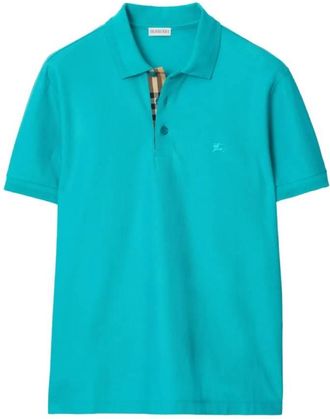 Burberry Eddie EKD Cotton Polo Shirt, Size Small