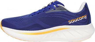 Saucony MenS Ride 18 Running Shoes In Azurite/peel
