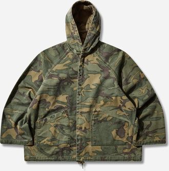 Needles Men s Reversible Hooded Coat Camo