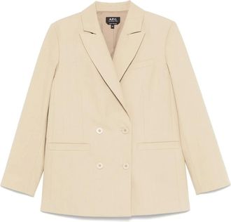 A.P.C. Mujer, Chaquetas, Beige, Talla: S