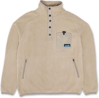 Kavu Teannaway Fleecepullover f&uuml;r Herren | beige